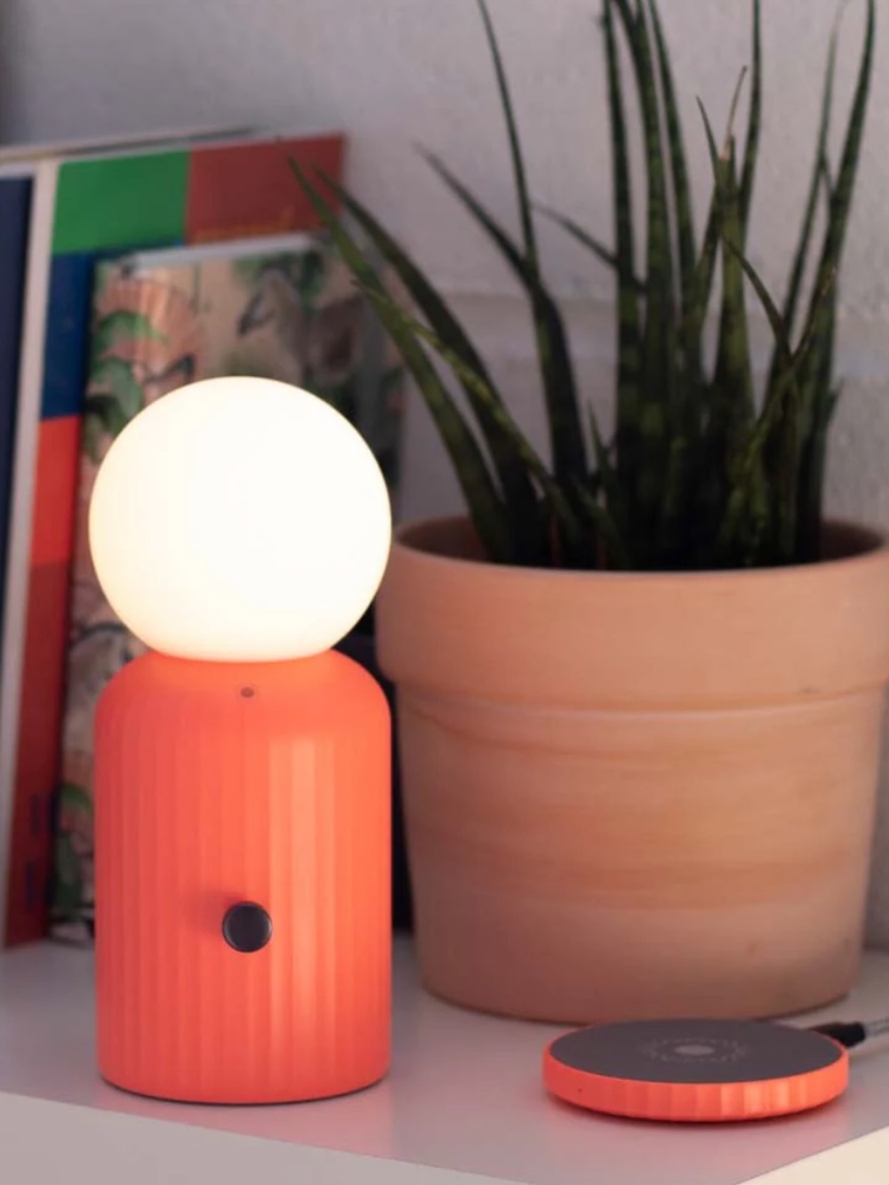 LUND London Skittle Portable Coral Table Lamp Multi-Colored - Home Accents